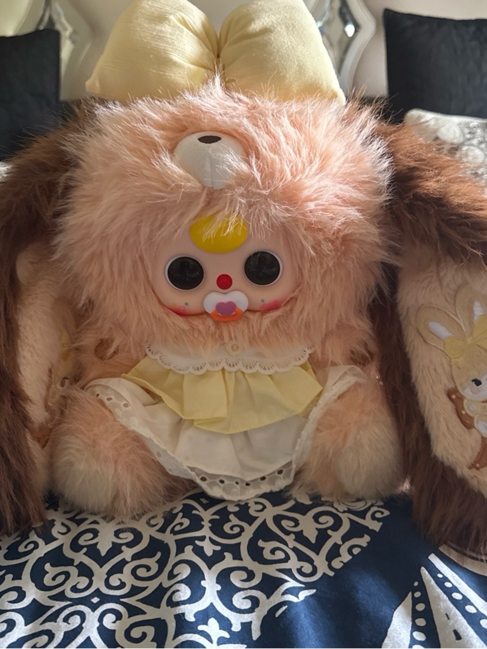 Baby three  Plush Dolls Peach baby three 400